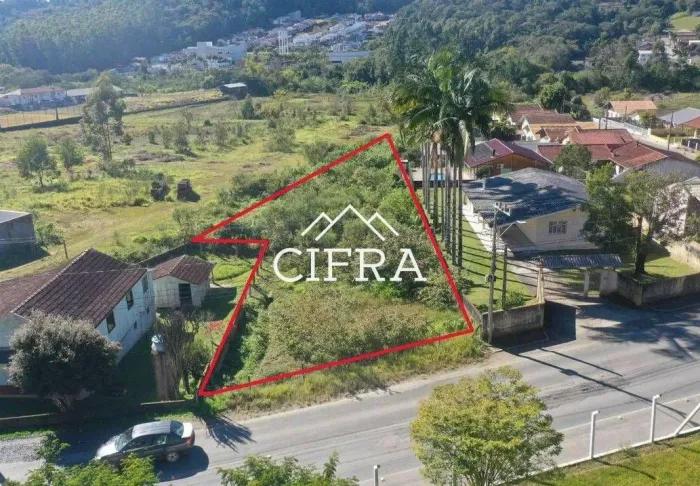 Terreno Urbano - Venda - 1000m2 - Oportunidade - Rua João Ledra - Taboão - Rio do Sul