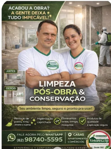 Limpeza Pós-Obra em Maceió - Atendimento Rápido | Casas e Apartamentos