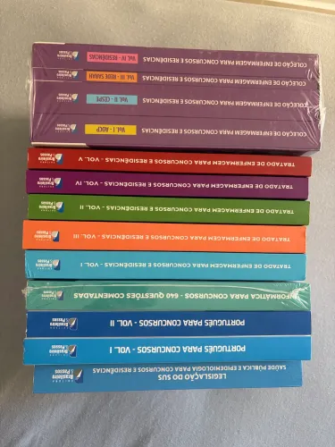 Kit Completo Enfermagem para Concursos e Residências - Romulo passos 