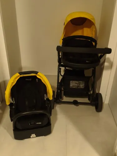 Kit Carrinho, Moisés e Bebê Conforto 
