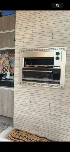 Churrasqueira elétrica a gás
