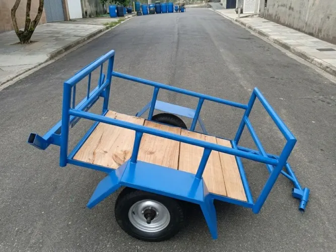 Reboque moto Dobrável