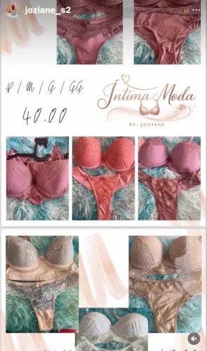 Vendo lotes de lingerie