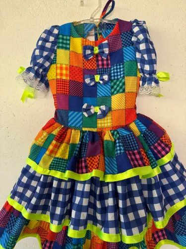 Vestido de Quadrilha Barato!