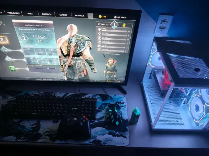 ? PC Gamer Completo RGB + Mesa Gamer