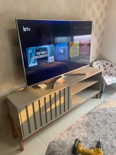 Rack Bancada 1,88m para TV até 70 Polegadas (Novo) Entrega Grátis!