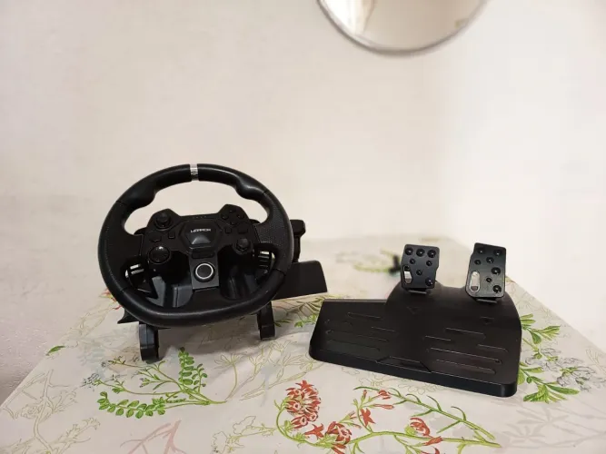 Volante Gamer Warrior Artaxes com Pedal e Force Feedback JS090