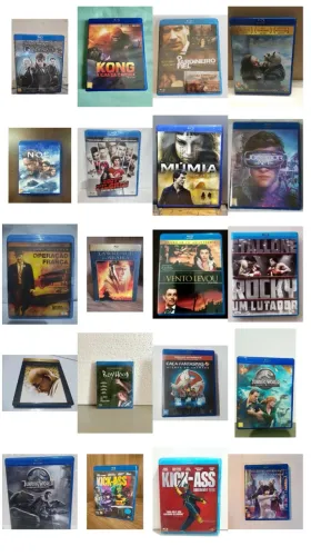 BLU-RAYS - FILMES DIVERSOS LISTA NA DESCRIÇÃO - EM ESTADO DE NOVOS Vendo a Unidade também