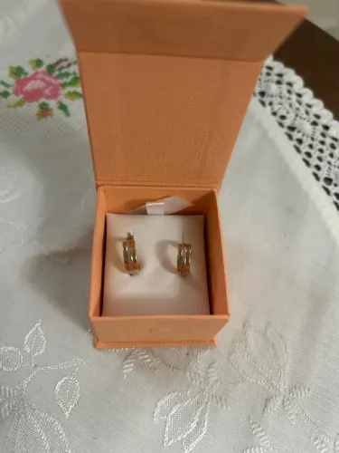 Brincos de argola Rommanel 