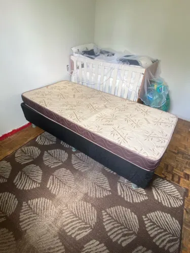 Cama box de solteiro