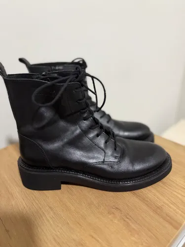 Coturno Santa Lolla Preto Cano Médio Tamanho 35