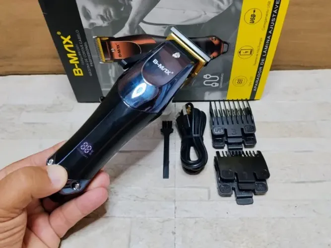 Maquina Profissional Cabelo e Barba B-Max Sem Fio