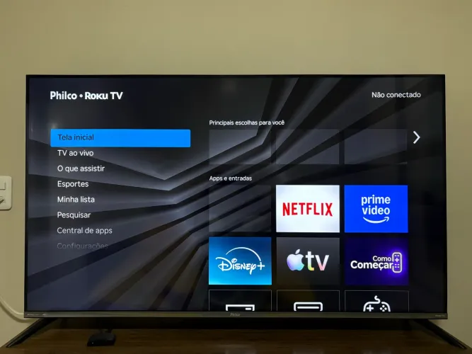 Smart TV Philco 55 4K Roku TV