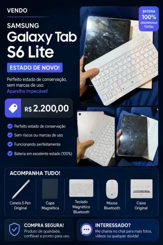 Tablet Samsung Galaxy s6 lite