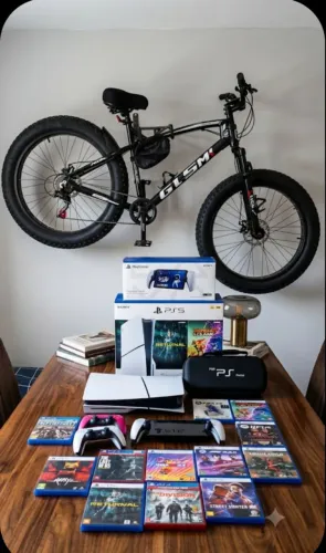 Troca PS5 + BIKE  juntos 