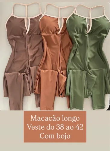 Macacão fitnes 