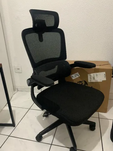 CADEIRA REDRAGON OFFICE HELA PRETO - ESCRITÓRIO