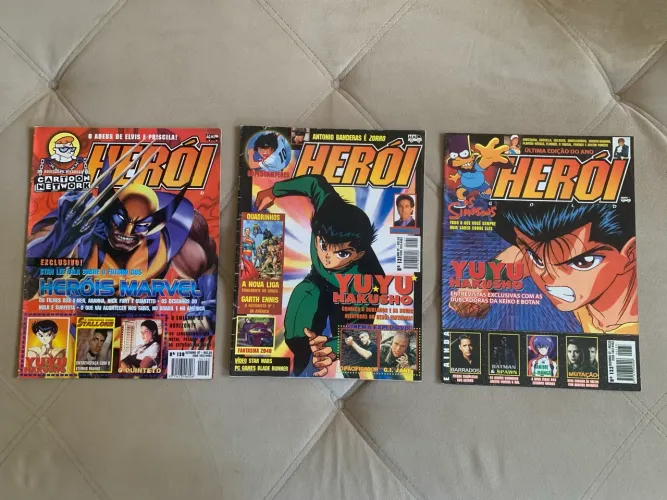 Revistas herói gold 130 - 131-133-134- 136 - 138