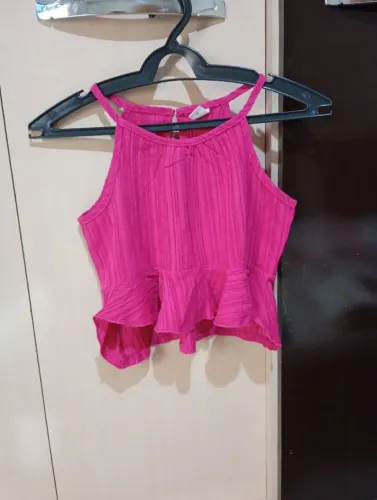 Blusa infantil rosa