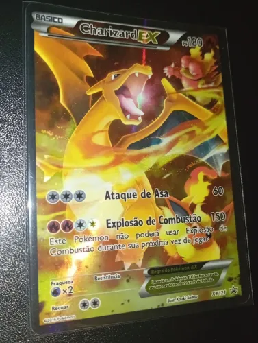 Carta Pokémon Charizard EX PROMO 2016