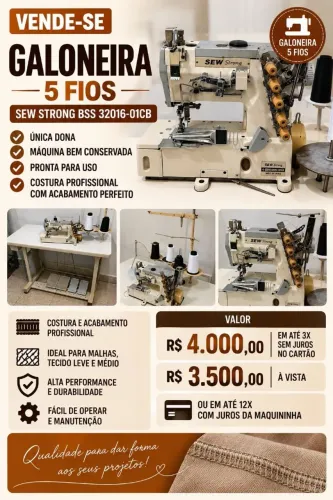 Galoneira 5 fios