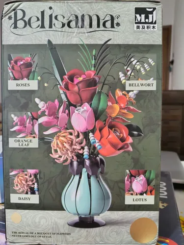 Blocos de montar buquê de flores Belíssima MJ
