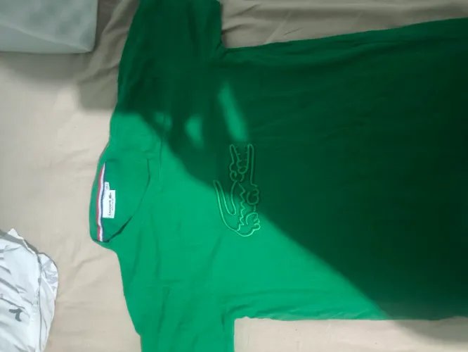 Camisa masculina M bordada 