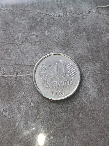 MOEDA 10 CENTAVOS DE 1994 BEM CONSERVADA