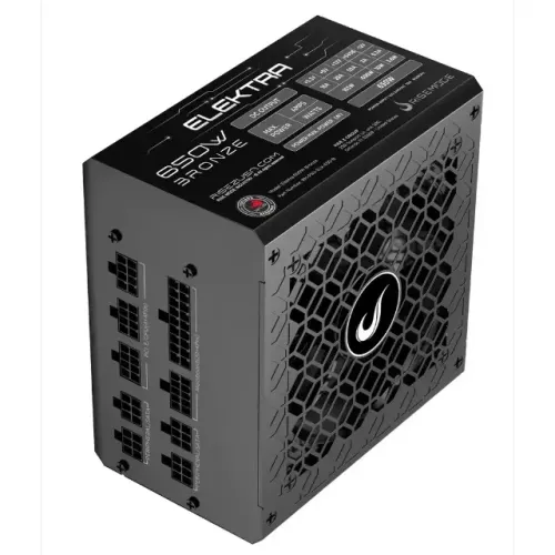 Fonte Gamer Full modular Rise Mode Elektra, 650W, Bronze, PFC Ativo, Aprovada TecLab - 3 a