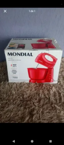 Batedeira Mondial 3 velocidades + turbo
