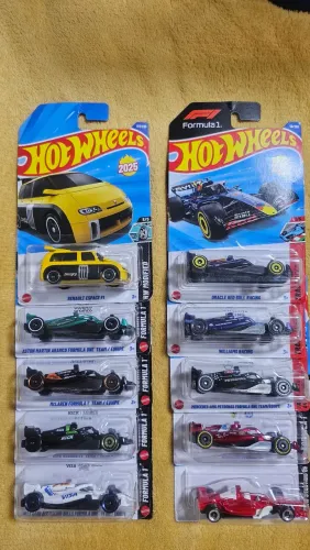 Lote Fórmula 1 - F1 Hotwheels mainline
