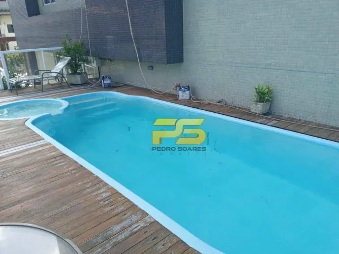 APARTAMENTO À VENDA MIRAMAR PORTEIRA FECHADA 130 m² VISTA PARA O MAR