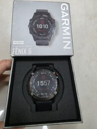 Relogio Garmin Fenix 6 solar 47mm