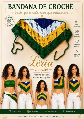 Bandana/ Top do Brasil para Copa ?