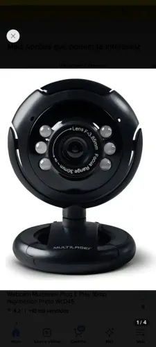 WebCam Lens F=3.85mm Focus Range