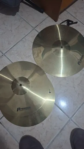 Pratos De Bateria Premium, Chimbal e Ataque