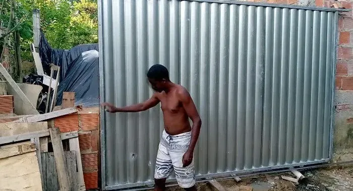 Construção de portões