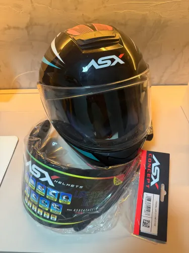 Capacete moto novo ASX
