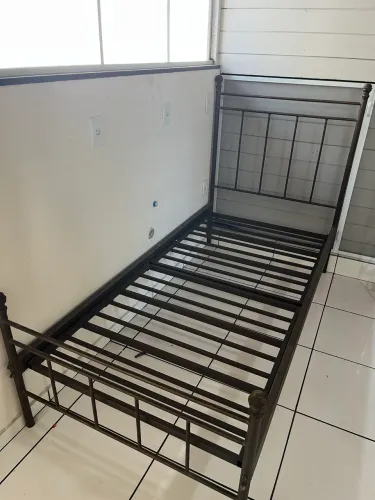 Base cama de ferro solteiro