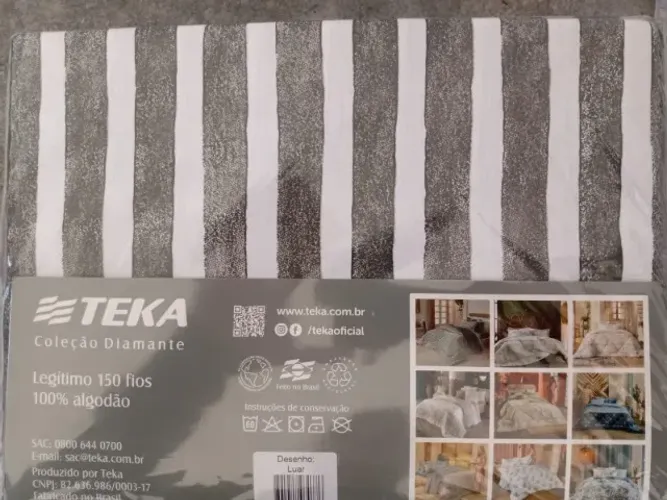 Jogo Roupa de cama  Liso 100% Algodão 150 fios