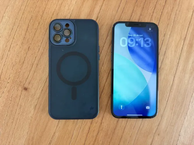 iPhone 12 Pro Max verde militar - 256GB de armazenamento