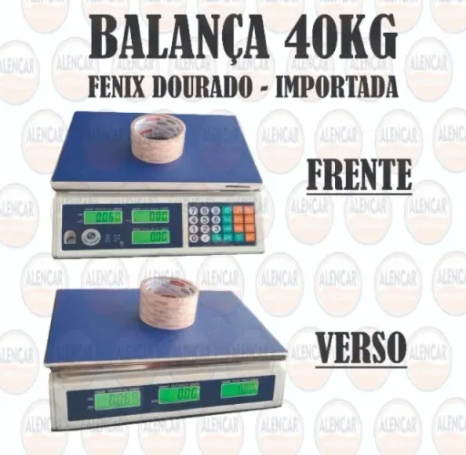 Balança bivolt com bateria pesa ate 40kg 6 meses de garantia Produto novo 