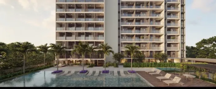 Studio de 1 quarto no 13 andar para morar ou investir