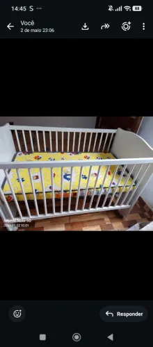 Vendo Berço com colchão novo