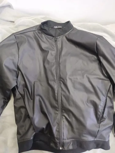 Jaqueta courino Zara