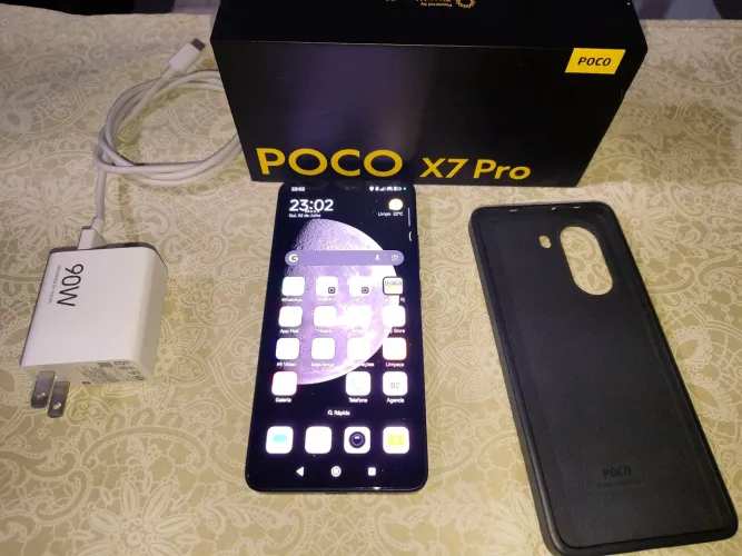 Celular xiaomi Poço X7 Pro 512 Mem 12Ram Amarelo