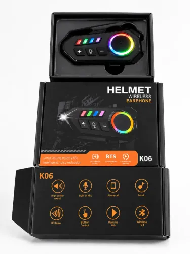 Intercomunicador Bluetooth para Capacete Moto
