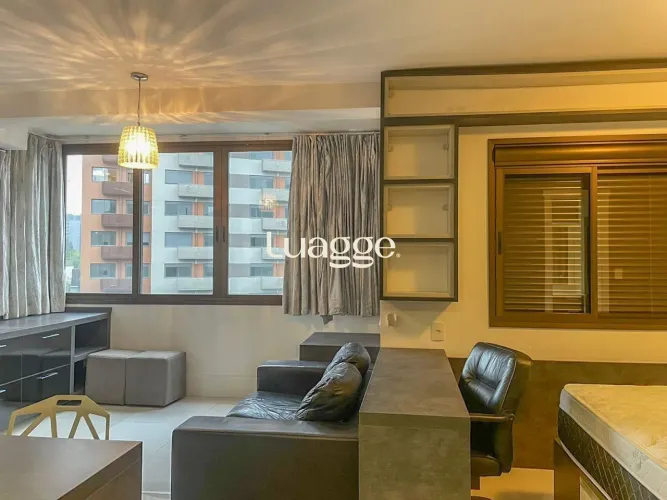 Apartamento mobiliado para alugar em Independência com 1 quarto, 1 vaga e ótima