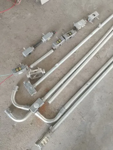 Eletroduto metal com tomadas