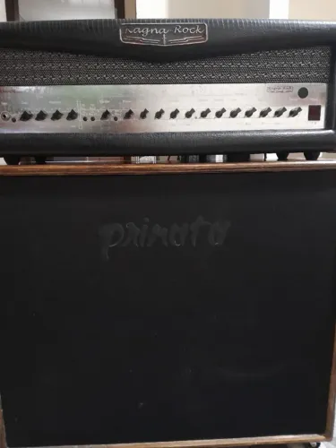 Cabeçote Warm Music Ragna Rock 300W + Caixa Primata 2x12"